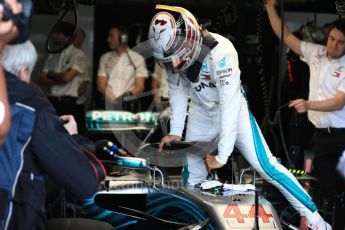 World © Octane Photographic Ltd. Formula 1 – Australian GP - Practice 3. Mercedes AMG Petronas Motorsport AMG F1 W09 EQ Power+ - Lewis Hamilton. Albert Park, Melbourne, Australia. Saturday 24th March 2018.