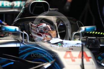 World © Octane Photographic Ltd. Formula 1 – Australian GP - Practice 3. Mercedes AMG Petronas Motorsport AMG F1 W09 EQ Power+ - Lewis Hamilton. Albert Park, Melbourne, Australia. Saturday 24th March 2018.