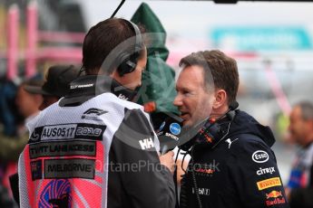 World © Octane Photographic Ltd. Formula 1 - Australian GP - Practice 3. Christian Horner - Team Principal of Red Bull Racing. Albert Park, Melbourne, Australia. Saturday 24th March 2018.