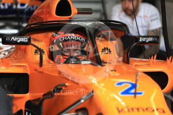 World © Octane Photographic Ltd. Formula 1 – Australian GP - Practice 3. McLaren MCL33 – Stoffel Vandoorne. Albert Park, Melbourne, Australia. Saturday 24th March 2018.