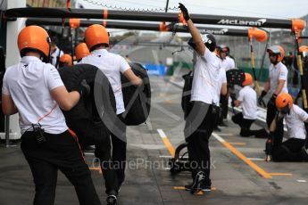 World © Octane Photographic Ltd. Formula 1 – Australian GP - Practice 3. McLaren MCL33 – Fernando Alonso. Albert Park, Melbourne, Australia. Saturday 24th March 2018.