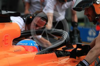 World © Octane Photographic Ltd. Formula 1 – Australian GP - Practice 3. McLaren MCL33 – Fernando Alonso. Albert Park, Melbourne, Australia. Saturday 24th March 2018.