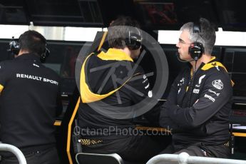 World © Octane Photographic Ltd. Formula 1 - Australian GP - Practice 3. Nick Chester – Chassis Technical Director at Renault Sport Formula 1 Team. Albert Park, Melbourne, Australia. Saturday 24th March 2018.