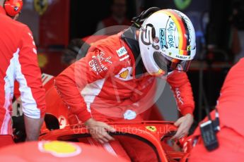 World © Octane Photographic Ltd. Formula 1 – Australian GP - Practice 3. Scuderia Ferrari SF71-H – Sebastian Vettel. Albert Park, Melbourne, Australia. Saturday 24th March 2018.