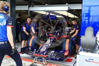 World © Octane Photographic Ltd. Formula 1 – Australian GP - Practice 3. Scuderia Toro Rosso STR13 – Brendon Hartley. Albert Park, Melbourne, Australia. Saturday 24th March 2018.