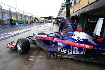 World © Octane Photographic Ltd. Formula 1 – Australian GP - Practice 3. Scuderia Toro Rosso STR13 – Brendon Hartley. Albert Park, Melbourne, Australia. Saturday 24th March 2018.