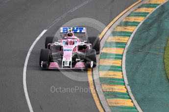 World © Octane Photographic Ltd. Formula 1 – Australian GP - Qualifying. Sahara Force India VJM11 - Esteban Ocon. Albert Park, Melbourne, Australia. Saturday 24th March 2018.