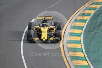 World © Octane Photographic Ltd. Formula 1 – Australian GP - Qualifying. Renault Sport F1 Team RS18 – Nico Hulkenberg. Albert Park, Melbourne, Australia. Saturday 24th March 2018.