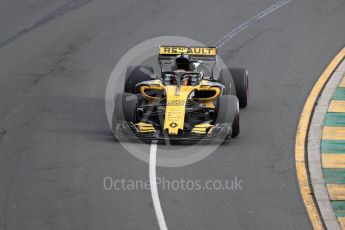 World © Octane Photographic Ltd. Formula 1 – Australian GP - Qualifying. Renault Sport F1 Team RS18 – Carlos Sainz. Albert Park, Melbourne, Australia. Saturday 24th March 2018.