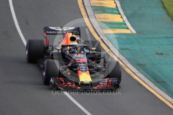 World © Octane Photographic Ltd. Formula 1 – Australian GP - Qualifying. Aston Martin Red Bull Racing TAG Heuer RB14 – Daniel Ricciardo. Albert Park, Melbourne, Australia. Saturday 24th March 2018.