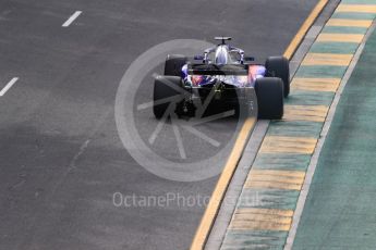 World © Octane Photographic Ltd. Formula 1 – Australian GP - Qualifying. Scuderia Toro Rosso STR13 – Brendon Hartley. Albert Park, Melbourne, Australia. Saturday 24th March 2018.