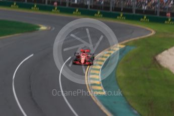 World © Octane Photographic Ltd. Formula 1 – Australian GP - Qualifying. Scuderia Ferrari SF71-H – Sebastian Vettel. Albert Park, Melbourne, Australia. Saturday 24th March 2018.