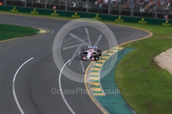 World © Octane Photographic Ltd. Formula 1 – Australian GP - Qualifying. Sahara Force India VJM11 - Esteban Ocon. Albert Park, Melbourne, Australia. Saturday 24th March 2018.