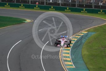 World © Octane Photographic Ltd. Formula 1 – Australian GP - Qualifying. Sahara Force India VJM11 - Esteban Ocon. Albert Park, Melbourne, Australia. Saturday 24th March 2018.