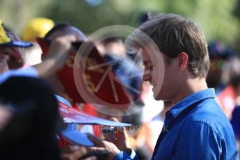 World © Octane Photographic Ltd. Formula 1 – Australian GP - Melbourne Walk. Nico Rosberg. Albert Park, Melbourne, Australia. Sunday 25th March 2018.