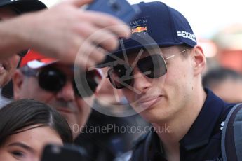 World © Octane Photographic Ltd. Formula 1 – Australian GP - Melbourne Walk. Aston Martin Red Bull Racing TAG Heuer RB14 – Max Verstappen. Albert Park, Melbourne, Australia. Sunday 25th March 2018.