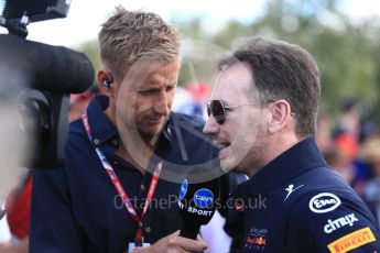 World © Octane Photographic Ltd. Formula 1 - Australian GP - Melbourne Walk 3. Christian Horner - Team Principal of Red Bull Racing. Albert Park, Melbourne, Australia. Sunday 25th March 2018.