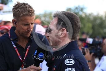 World © Octane Photographic Ltd. Formula 1 - Australian GP - Melbourne Walk 3. Christian Horner - Team Principal of Red Bull Racing. Albert Park, Melbourne, Australia. Sunday 25th March 2018.