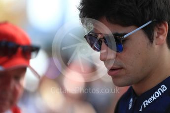 World © Octane Photographic Ltd. Formula 1 – Australian GP - Melbourne Walk. Williams Martini Racing FW41 – Lance Stroll. Albert Park, Melbourne, Australia. Sunday 25th March 2018.