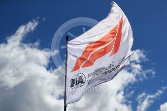 World © Octane Photographic Ltd. Formula 1 - Australian GP - Melbourne Walk 3. F1 Flag. Albert Park, Melbourne, Australia. Sunday 25th March 2018.