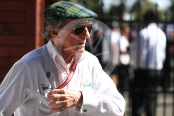 World © Octane Photographic Ltd. Formula 1 - Australian GP - Melbourne Walk 3. Sir Jackie Stewart. Albert Park, Melbourne, Australia. Sunday 25th March 2018.