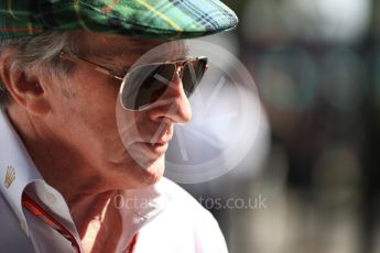 World © Octane Photographic Ltd. Formula 1 - Australian GP - Melbourne Walk 3. Sir Jackie Stewart. Albert Park, Melbourne, Australia. Sunday 25th March 2018.