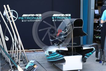World © Octane Photographic Ltd. Formula 1 – Australian GP - Wednesday Setup. Mercedes AMG Petronas Motorsport AMG F1 W09 EQ Power+. Albert Park, Melbourne, Australia. Wednesday 21st March 2018.