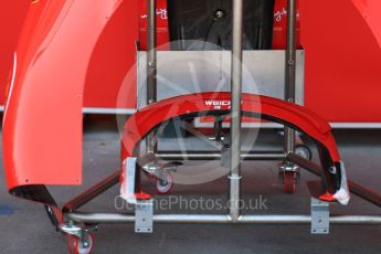 World © Octane Photographic Ltd. Formula 1 – Australian GP - Wednesday Setup. Scuderia Ferrari SF71-H. Albert Park, Melbourne, Australia. Wednesday 21st March 2018.