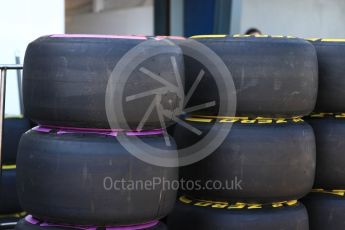 World © Octane Photographic Ltd. Formula 1 – Australian GP - Wednesday Setup. Tyres. Albert Park, Melbourne, Australia. Wednesday 21st March 2018.