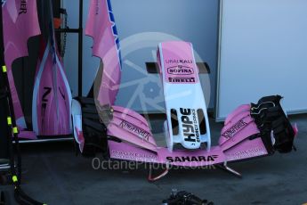 World © Octane Photographic Ltd. Formula 1 – Australian GP - Wednesday Setup. Sahara Force India VJM11. Albert Park, Melbourne, Australia. Wednesday 21st March 2018.