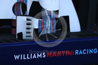 World © Octane Photographic Ltd. Formula 1 – Australian GP - Wednesday Setup. Williams Martini Racing FW41. Albert Park, Melbourne, Australia. Wednesday 21st March 2018.