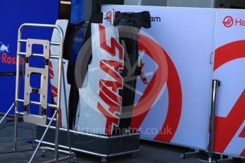 World © Octane Photographic Ltd. Formula 1 – Australian GP - Wednesday Setup. Haas F1 Team VF-18. Albert Park, Melbourne, Australia. Wednesday 21st March 2018.