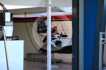 World © Octane Photographic Ltd. Formula 1 – Australian GP - Wednesday Setup. Alfa Romeo Sauber F1 Team C37. Albert Park, Melbourne, Australia. Wednesday 21st March 2018.