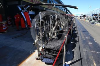 World © Octane Photographic Ltd. Formula 1 – Australian GP - Wednesday Setup. Pit Lane setup. Albert Park, Melbourne, Australia. Wednesday 21st March 2018.