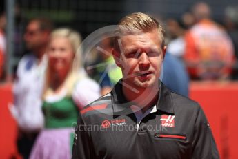 World © Octane Photographic Ltd. Formula 1 – Austrian GP - Drivers Parade. Haas F1 Team VF-18 – Kevin Magnussen. Red Bull Ring, Spielberg, Austria. Sunday 1st July 2018.