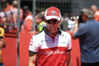 World © Octane Photographic Ltd. Formula 1 – Austrian GP - Drivers Parade. Alfa Romeo Sauber F1 Team C37 – Charles Leclerc. Red Bull Ring, Spielberg, Austria. Sunday 1st July 2018.