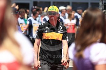 World © Octane Photographic Ltd. Formula 1 – Austrian GP - Drivers Parade. Renault Sport F1 Team RS18 – Nico Hulkenberg. Red Bull Ring, Spielberg, Austria. Sunday 1st July 2018.