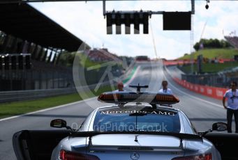 World © Octane Photographic Ltd. Formula 1 – Austrian GP - Grid. View to Turn 1. Red Bull Ring, Spielberg, Austria. Sunday 1st July 2018.