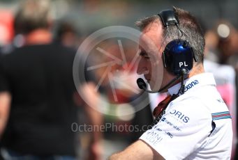 World © Octane Photographic Ltd. Formula 1 - Austrian GP - Grid. Paddy Lowe - Chief Technical Officer at Williams Martini Racing. Red Bull Ring, Spielberg, Austria. Sunday 1st July2018.