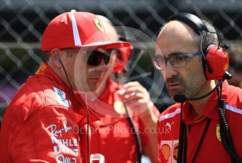 World © Octane Photographic Ltd. Formula 1 – Austrian GP - Grid. Scuderia Ferrari SF71-H – Kimi Raikkonen. Red Bull Ring, Spielberg, Austria. Sunday 1st July 2018.