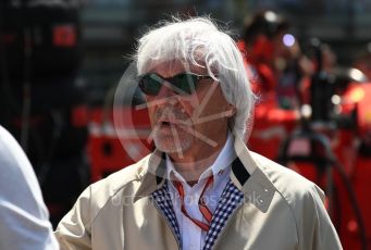 World © Octane Photographic Ltd. Formula 1 - Austrian GP - Grid. Bernie Ecclestone. Red Bull Ring, Spielberg, Austria. Sunday 1st July 2018.