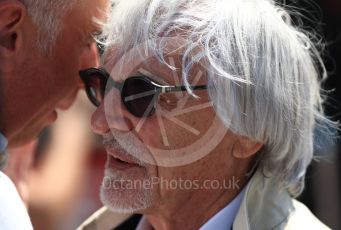 World © Octane Photographic Ltd. Formula 1 - Austrian GP - Grid. Bernie Ecclestone. Red Bull Ring, Spielberg, Austria. Sunday 1st July 2018.