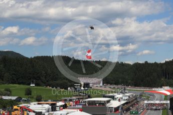 World © Octane Photographic Ltd. Formula 1 – Austrian GP - Grid. Red Bull Ring, Spielberg, Austria. Sunday 1st July 2018.