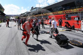 World © Octane Photographic Ltd. Formula 1 – Austrian GP - Grid. Red Bull Ring, Spielberg, Austria. Sunday 1st July 2018.