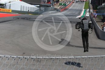 World © Octane Photographic Ltd. Formula 1 – Austrian GP - Grid. Jet Powered body suit. Red Bull Ring, Spielberg, Austria. Sunday 1st July 2018.