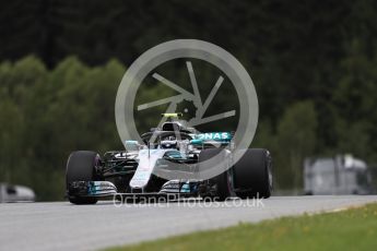 World © Octane Photographic Ltd. Formula 1 – Austrian GP - Practice 1. Mercedes AMG Petronas Motorsport AMG F1 W09 EQ Power+ - Valtteri Bottas. Red Bull Ring, Spielberg, Austria. Friday 29th June 2018.