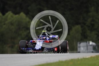 World © Octane Photographic Ltd. Formula 1 – Austrian GP - Practice 1. Scuderia Toro Rosso STR13 – Pierre Gasly. Red Bull Ring, Spielberg, Austria. Friday 29th June 2018.