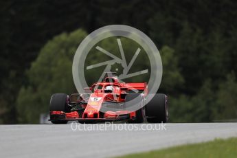 World © Octane Photographic Ltd. Formula 1 – Austrian GP - Practice 1. Scuderia Ferrari SF71-H – Sebastian Vettel. Red Bull Ring, Spielberg, Austria. Friday 29th June 2018.