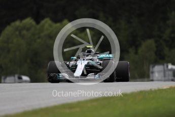 World © Octane Photographic Ltd. Formula 1 – Austrian GP - Practice 1. Mercedes AMG Petronas Motorsport AMG F1 W09 EQ Power+ - Valtteri Bottas. Red Bull Ring, Spielberg, Austria. Friday 29th June 2018.