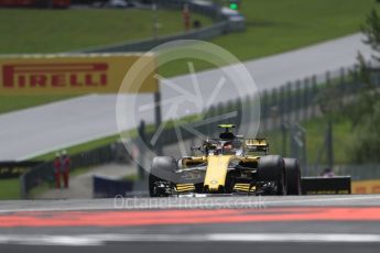 World © Octane Photographic Ltd. Formula 1 – Austrian GP - Practice 1. Renault Sport F1 Team RS18 – Carlos Sainz. Red Bull Ring, Spielberg, Austria. Friday 29th June 2018.